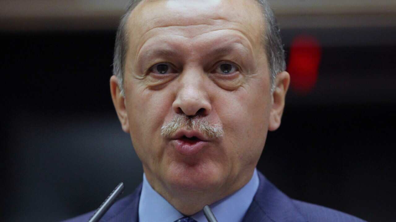 Turkish PM Recep Tayyip Erdogan.