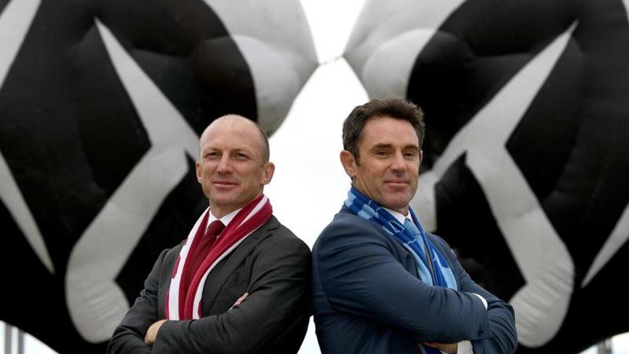 State of Origin legends Darren Lockyer and Brad Fittler