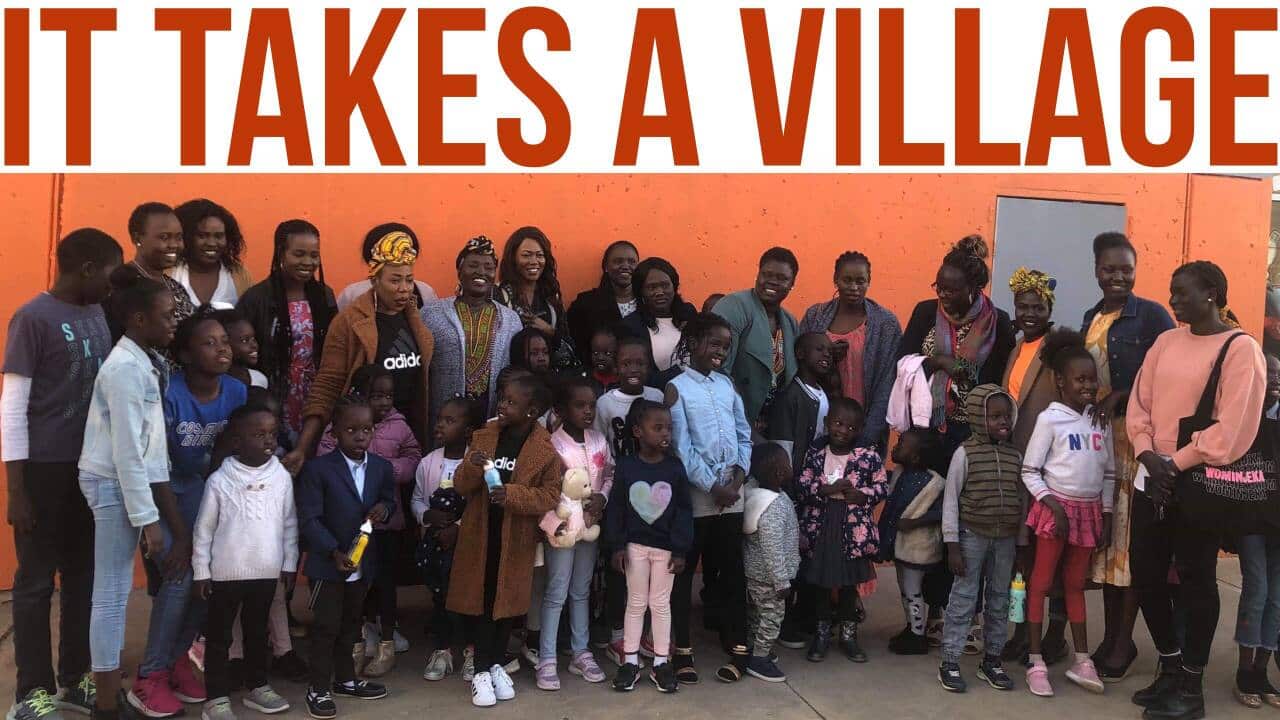 Members of It Take a Village group photo