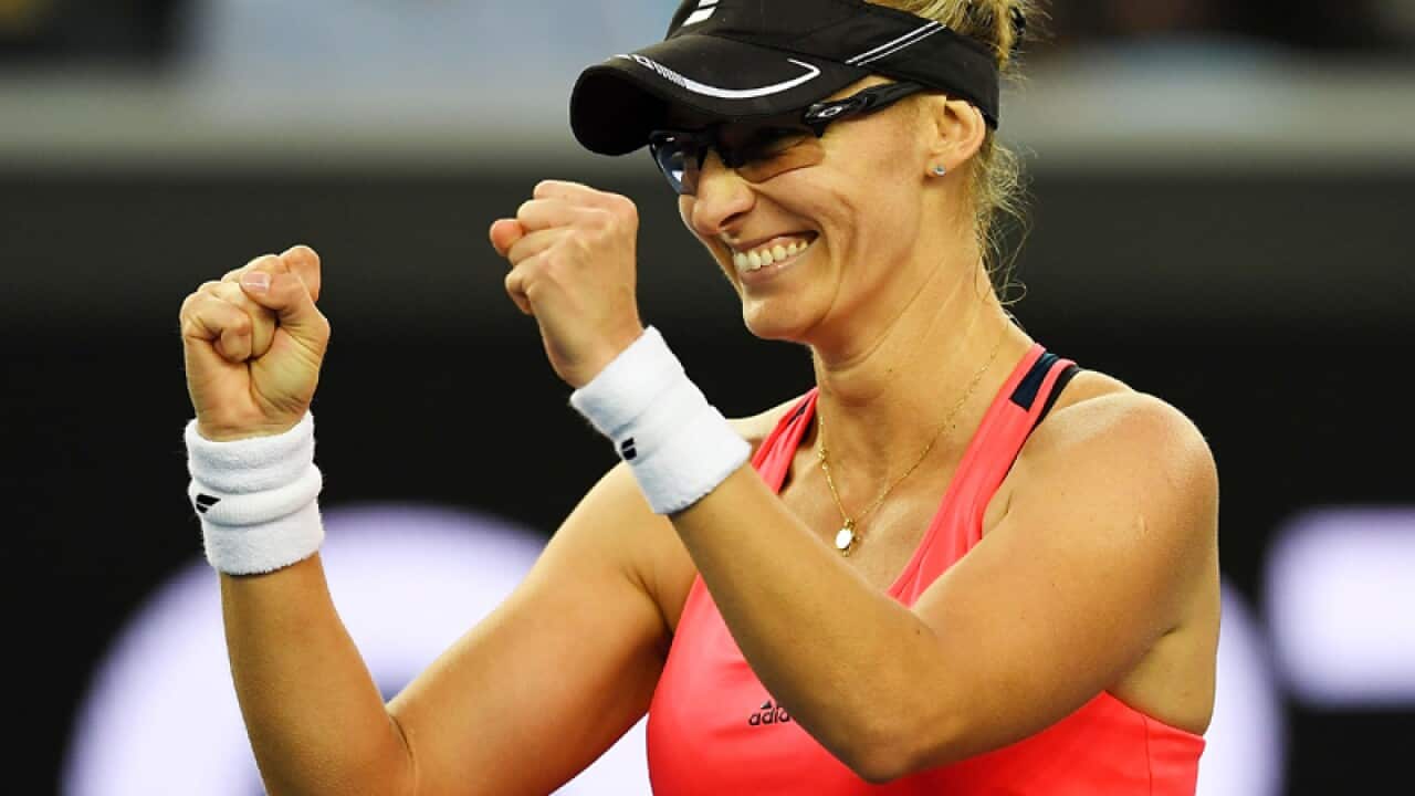 Croatian tennis player Mirjana Lucic-Baroni