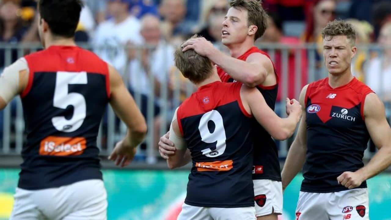 Mitch Hannan of Melbourne