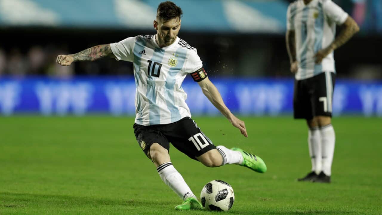Argentina's Lionel Messi