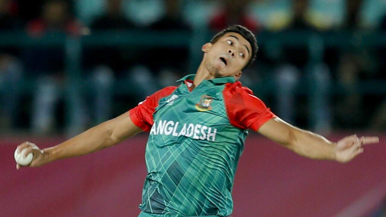 Bangladesh's Taskin Ahmed