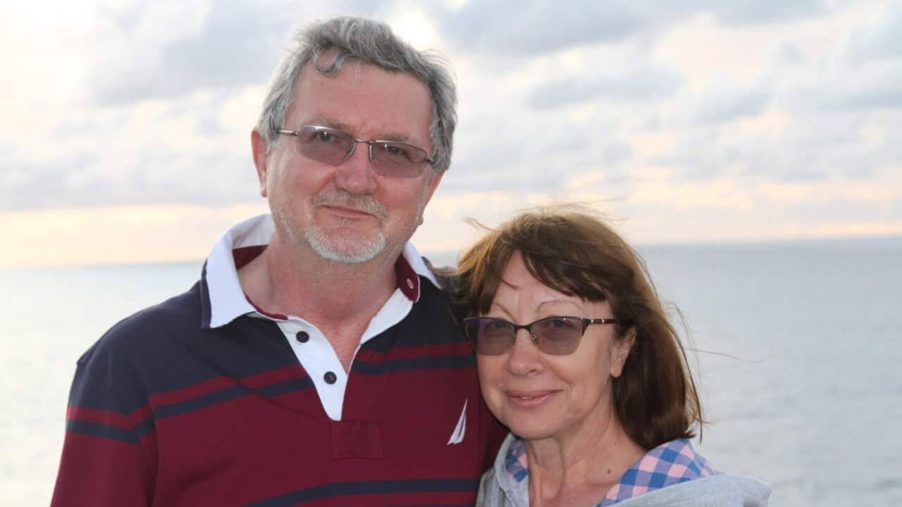 Vladimir Kouzmin and his wife Olga