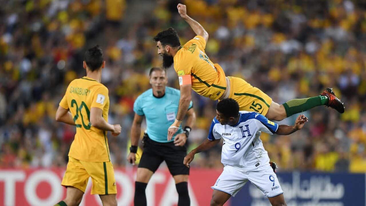 Socceroos’ captain Mile Jedinak was the star in Australia’s win