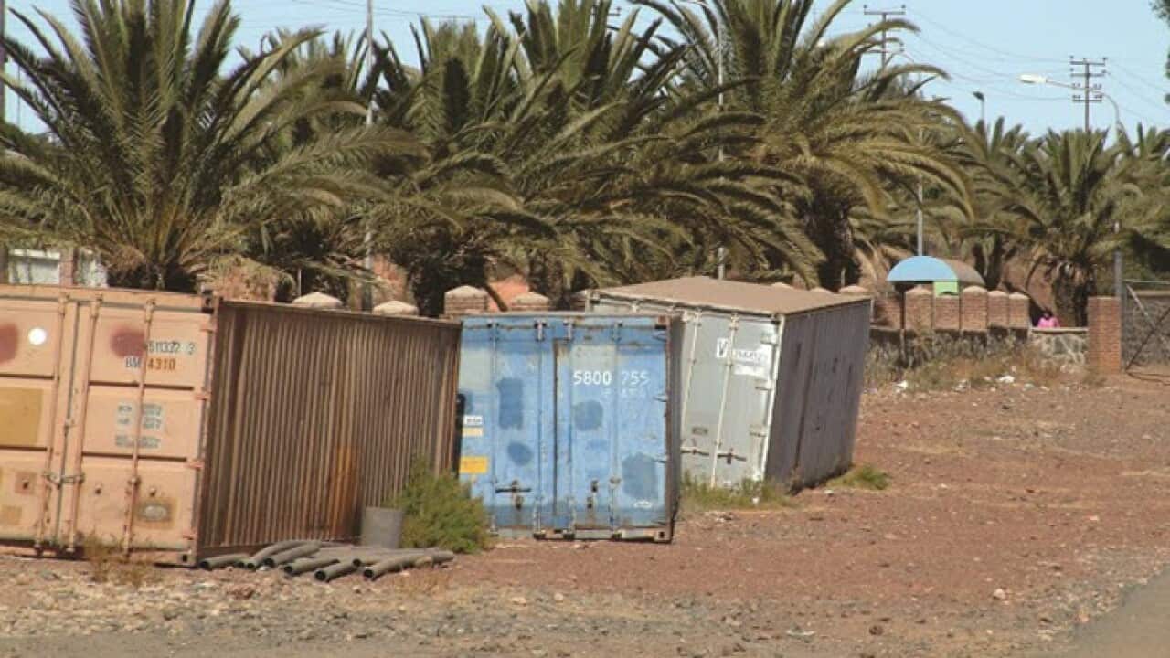 Containers used as prisons in Eritrea