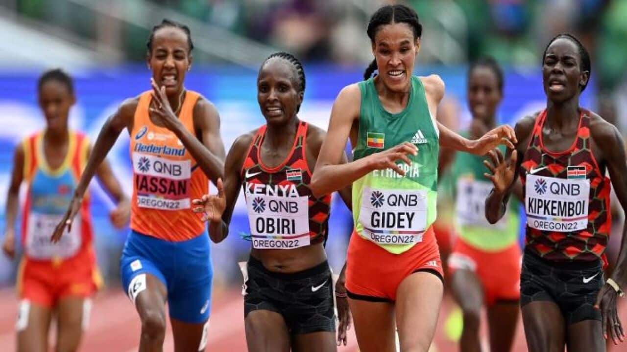 Letesenbet Gidey wins in Oregon 2022