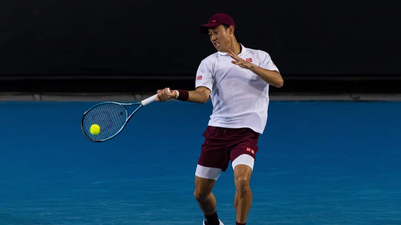 Tennis: Australian Open - Kei Nishikori