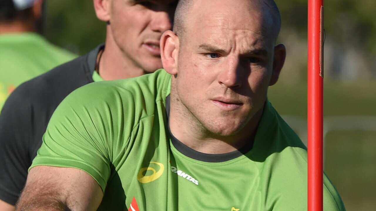 Wallabies captain Stephen Moore