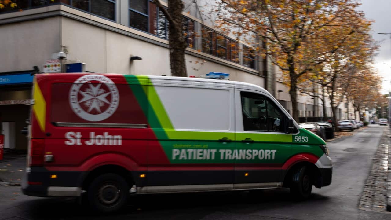 A vehicle for transporting patients in Melbourne (AAP).jpg