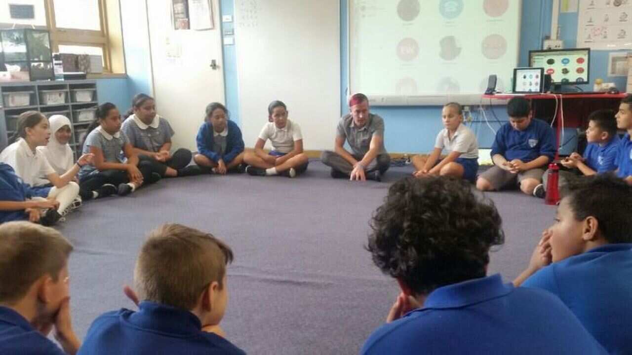 kids at school