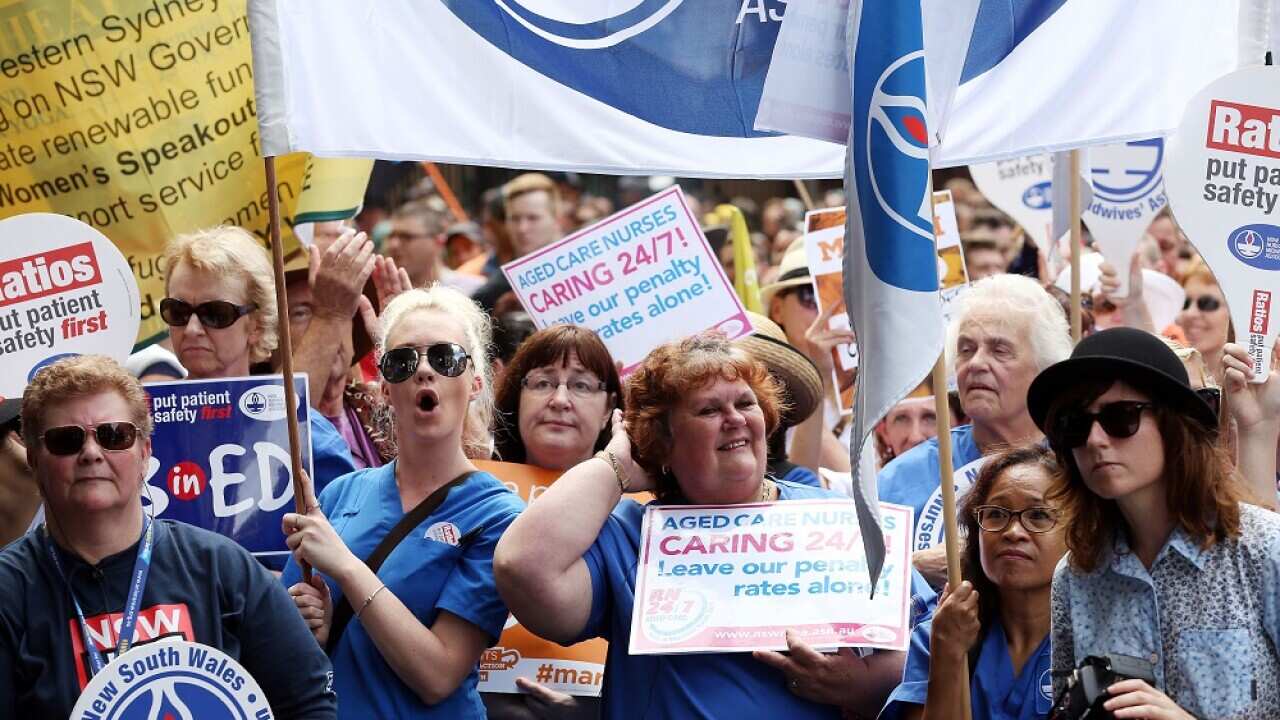 protest sydney actu