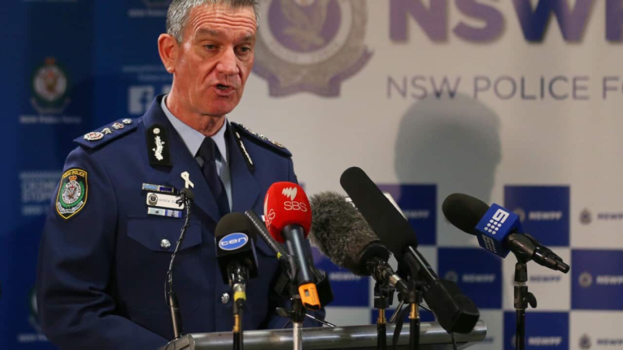 NSW Police Commissioner Andrew Scipione