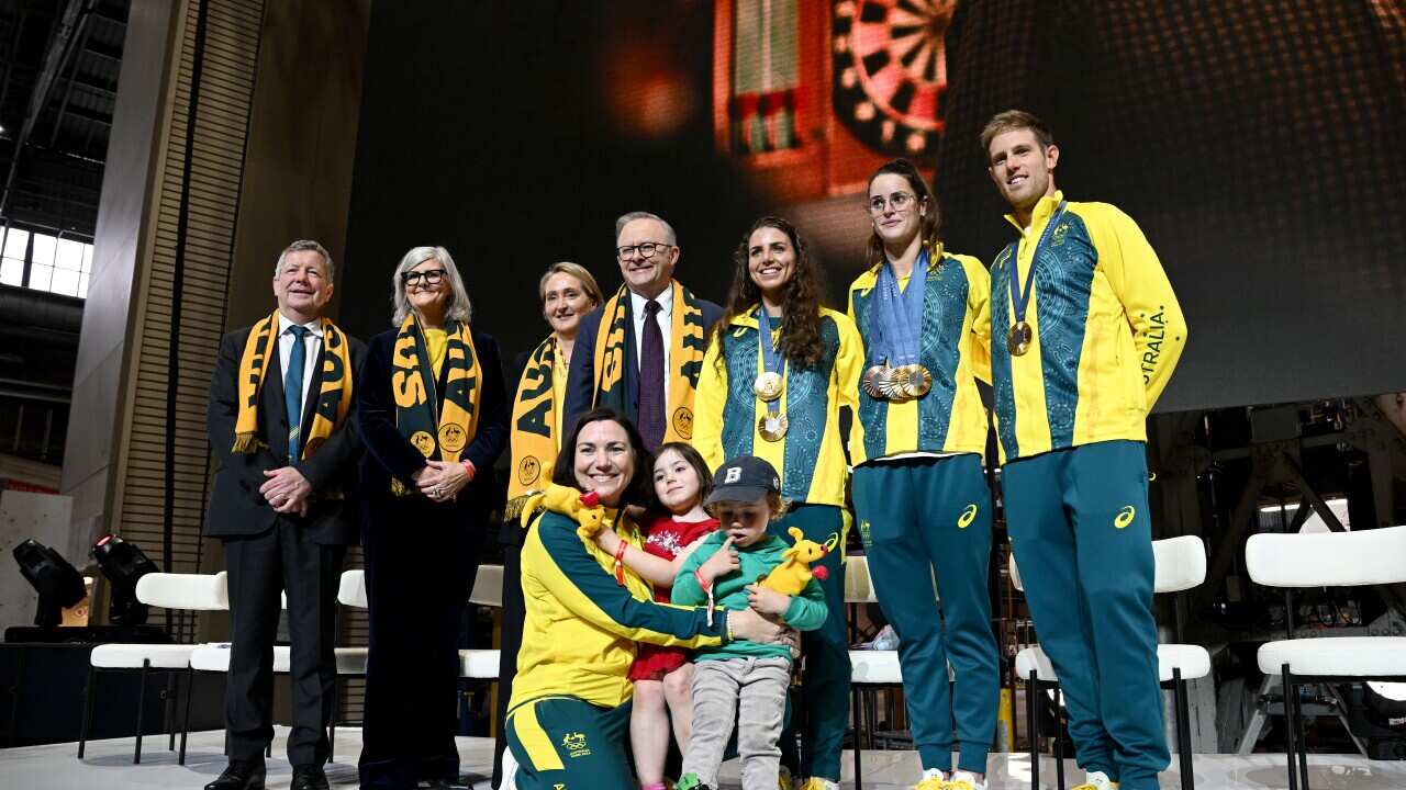 AUSTRALIAN OLYMPIC TEAM ARRIVAL SYDNEY