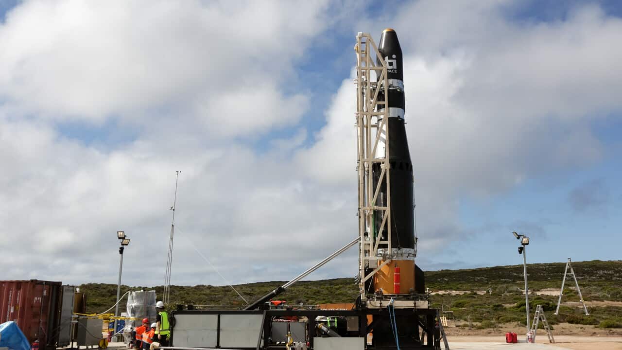 Taiwanese rocket launch in Adelaide