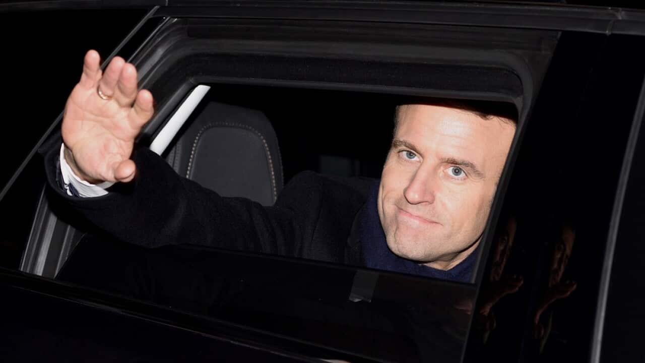 The French president Emmanuel Macron's ratings in the poll have dropped after weeks of 'yellow vest' protests.