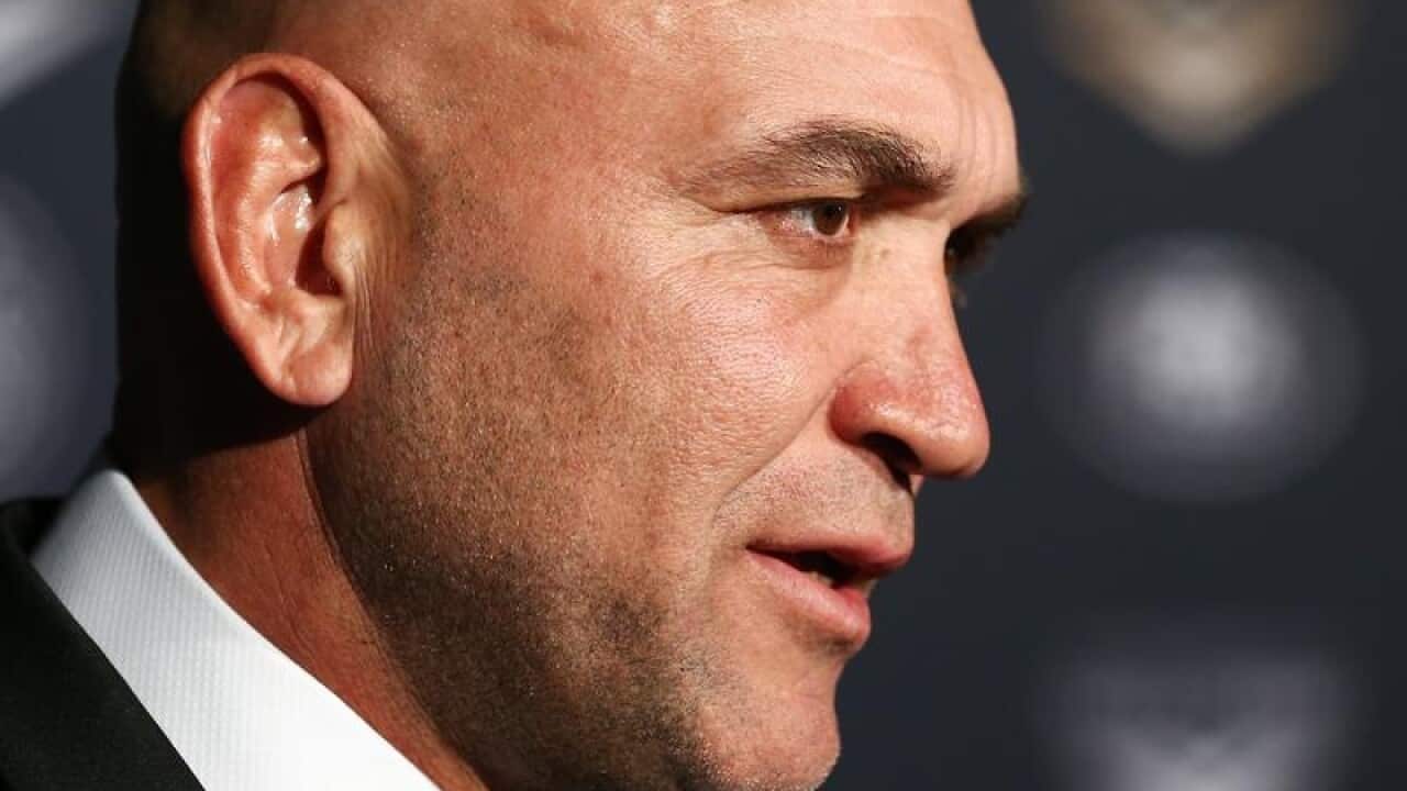 Former footballer Gorden Tallis.