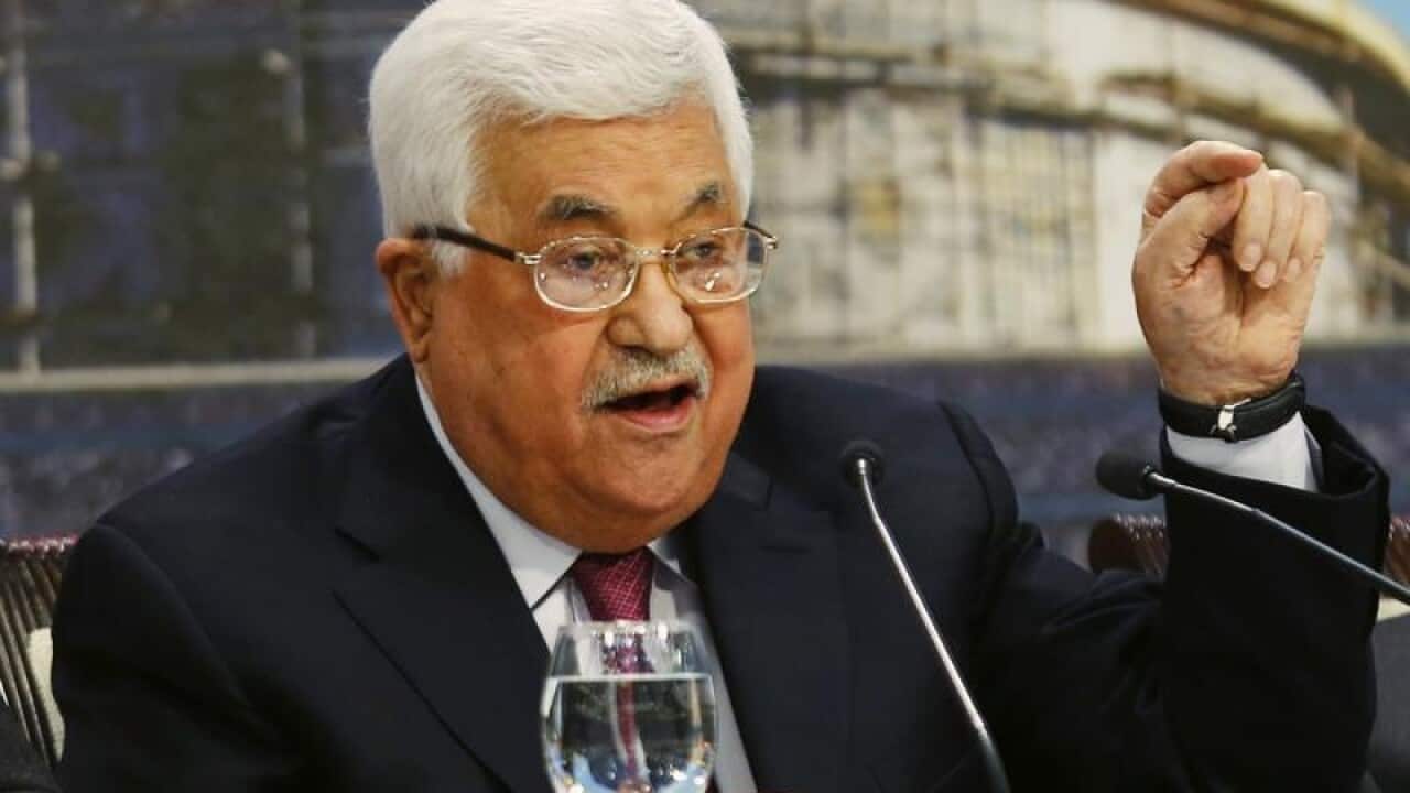 Palestinian President Mahmoud Abbas