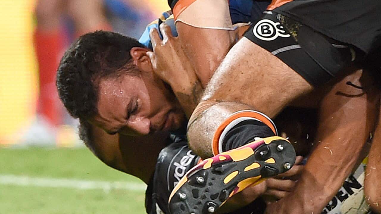 Titans player Ryan James