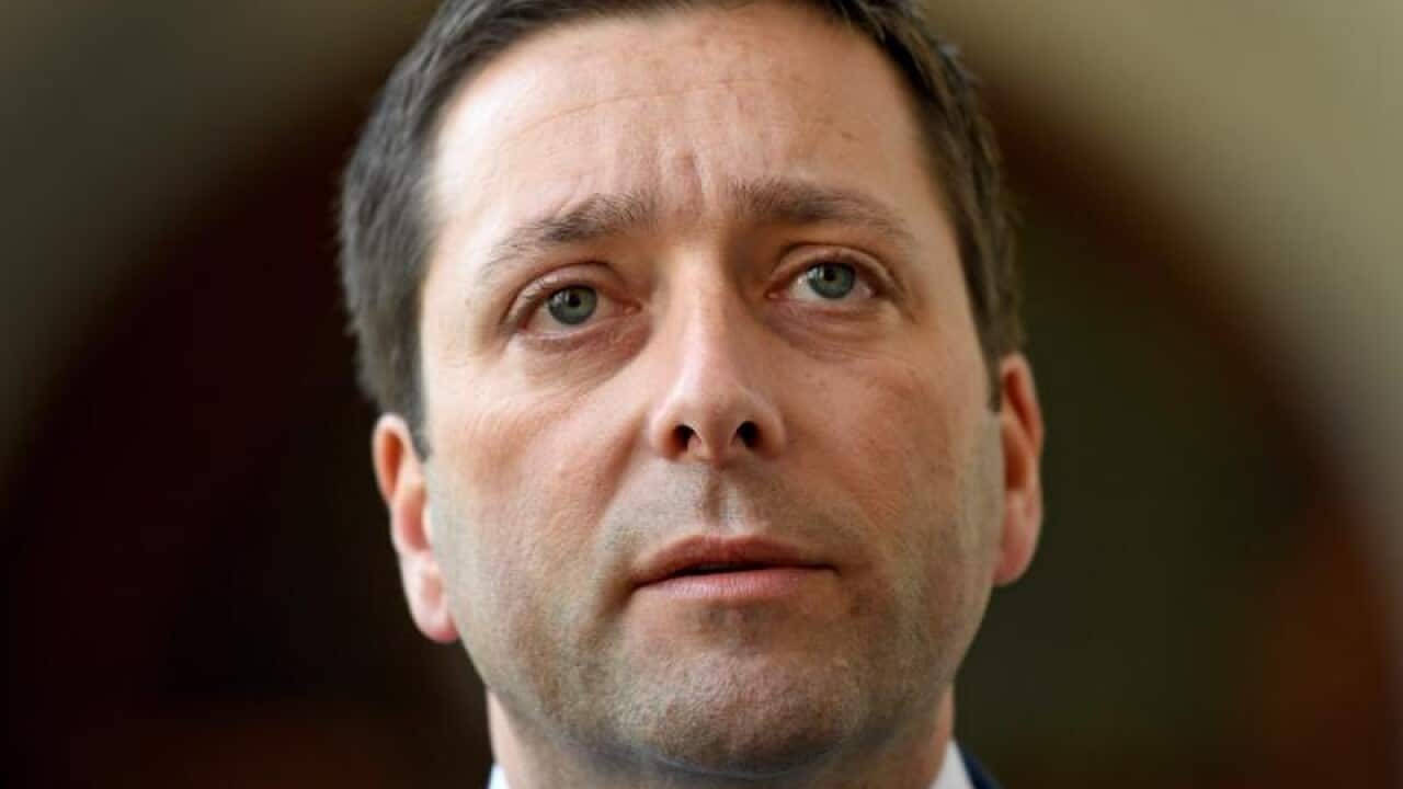 Victorian State Opposition Leader Matthew Guy