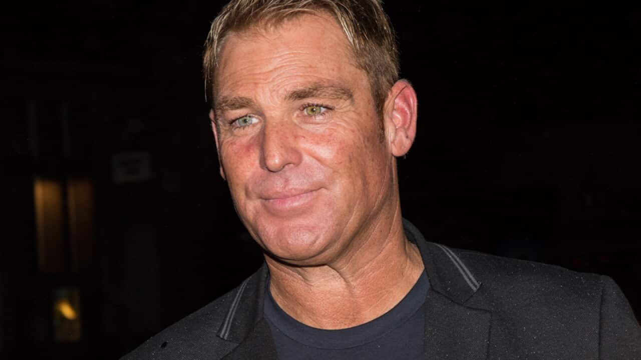 Shane Warne.