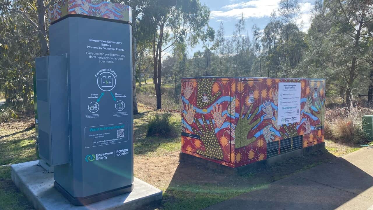The Bungarribee battery, in Blacktown New South Wales 24 July 2023 SBS