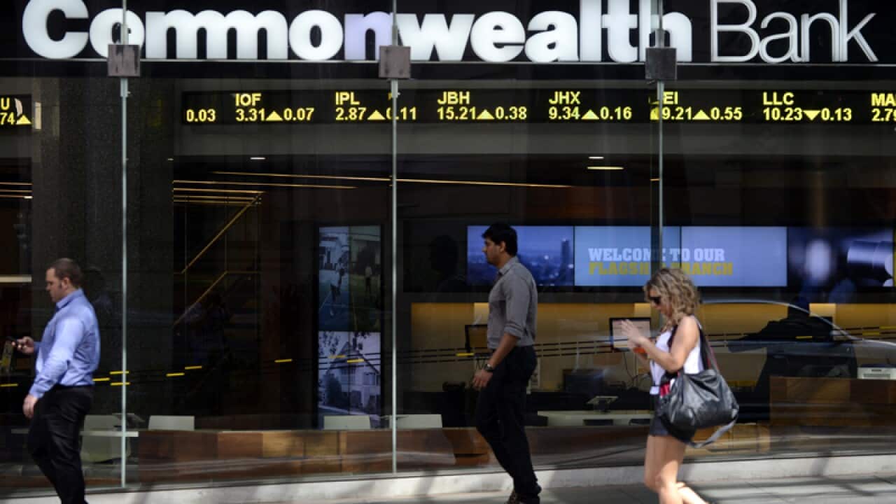 A Commonwealth Bank branch in Brisbane