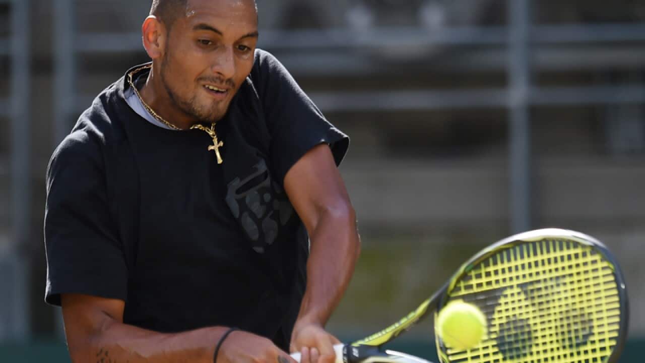 Australia's Nick Kyrgios