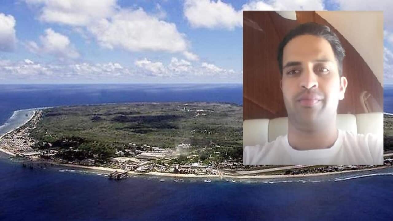 Haji Nisar on Nauru