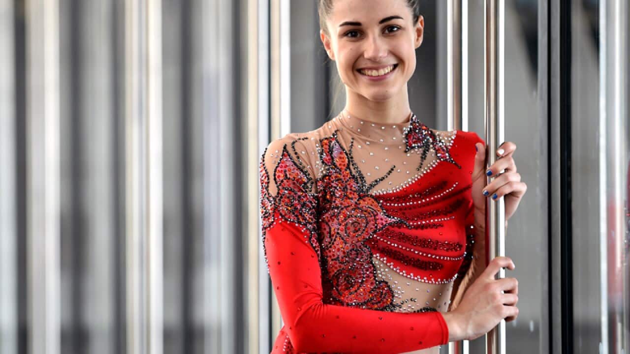 Australian gymnast Danielle Prince