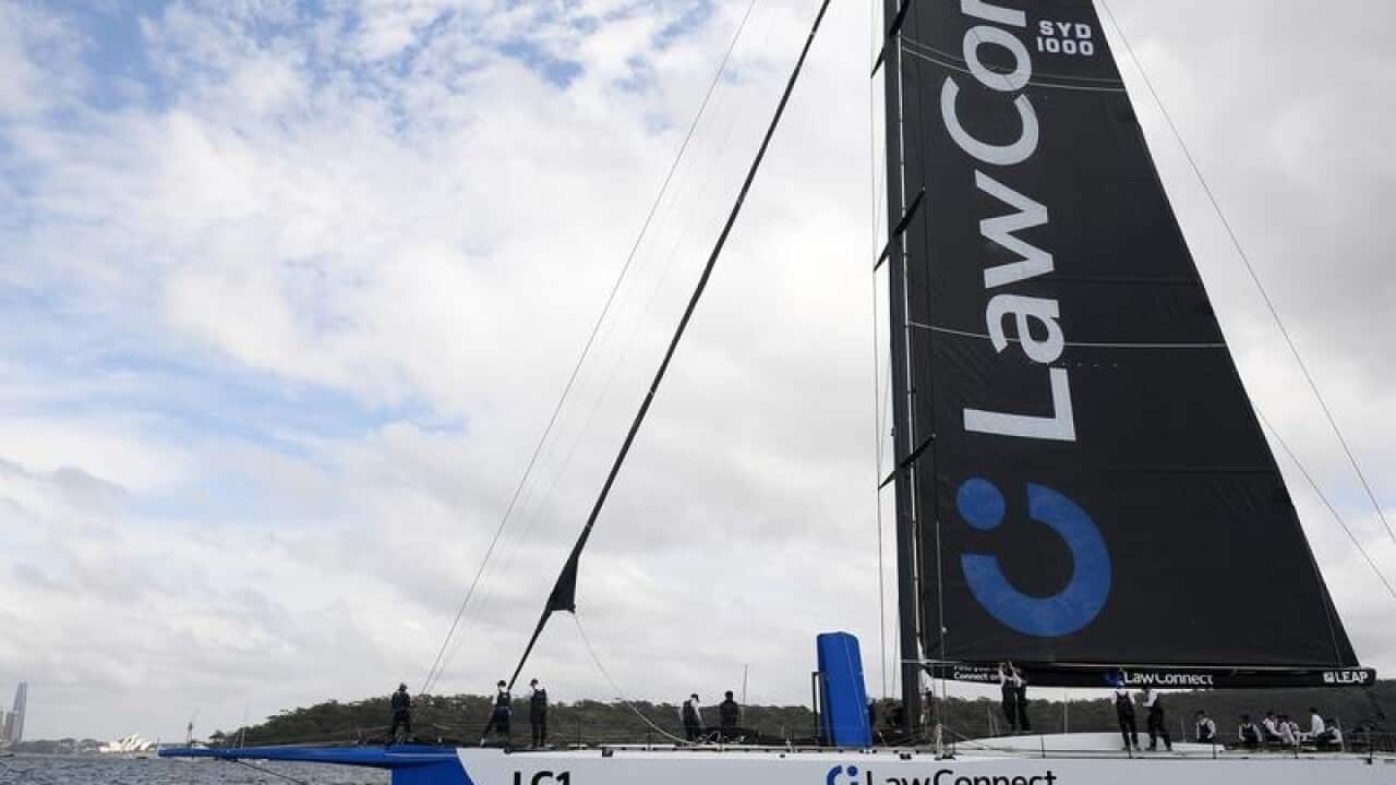 Sydney to Hobart leader LawConnect.