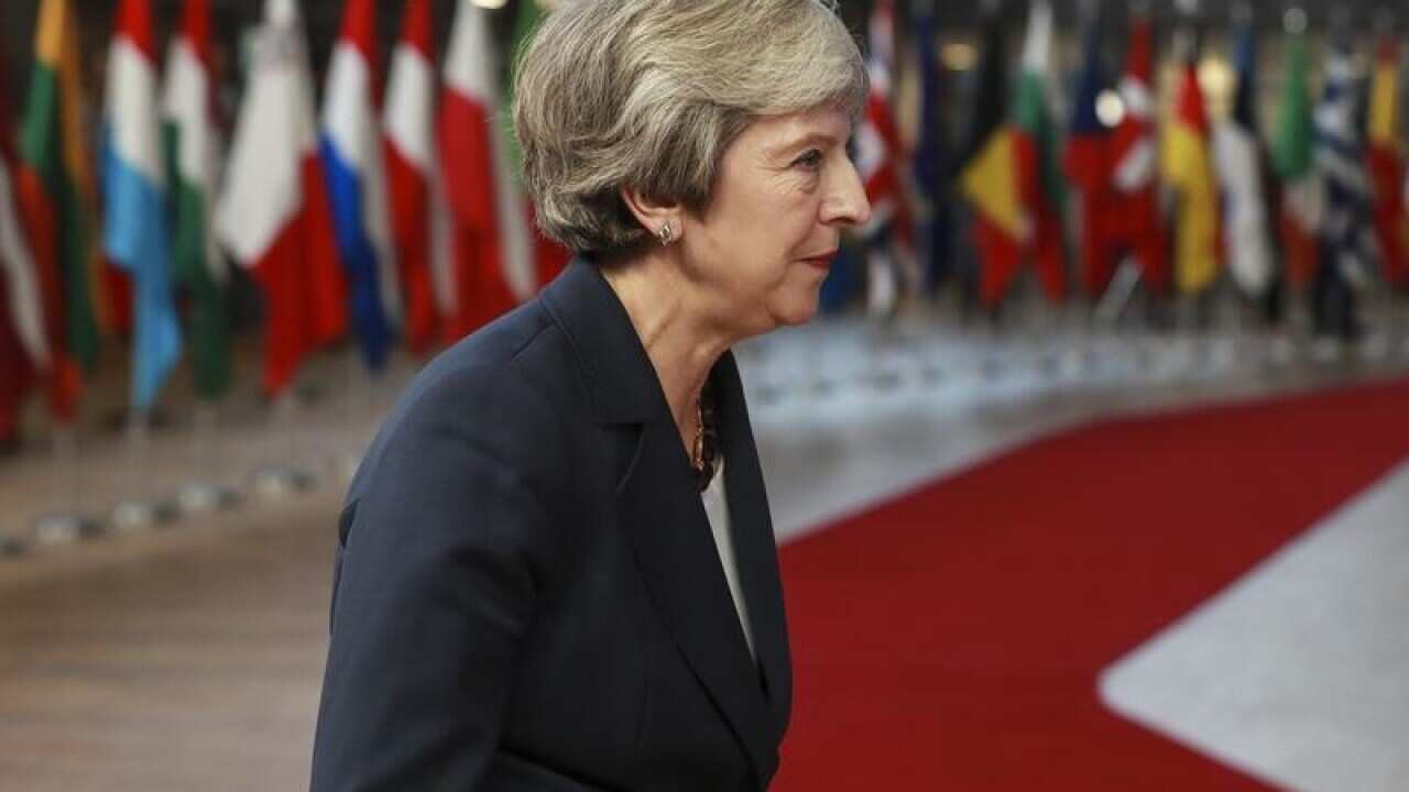 British Prime Minister Theresa May.