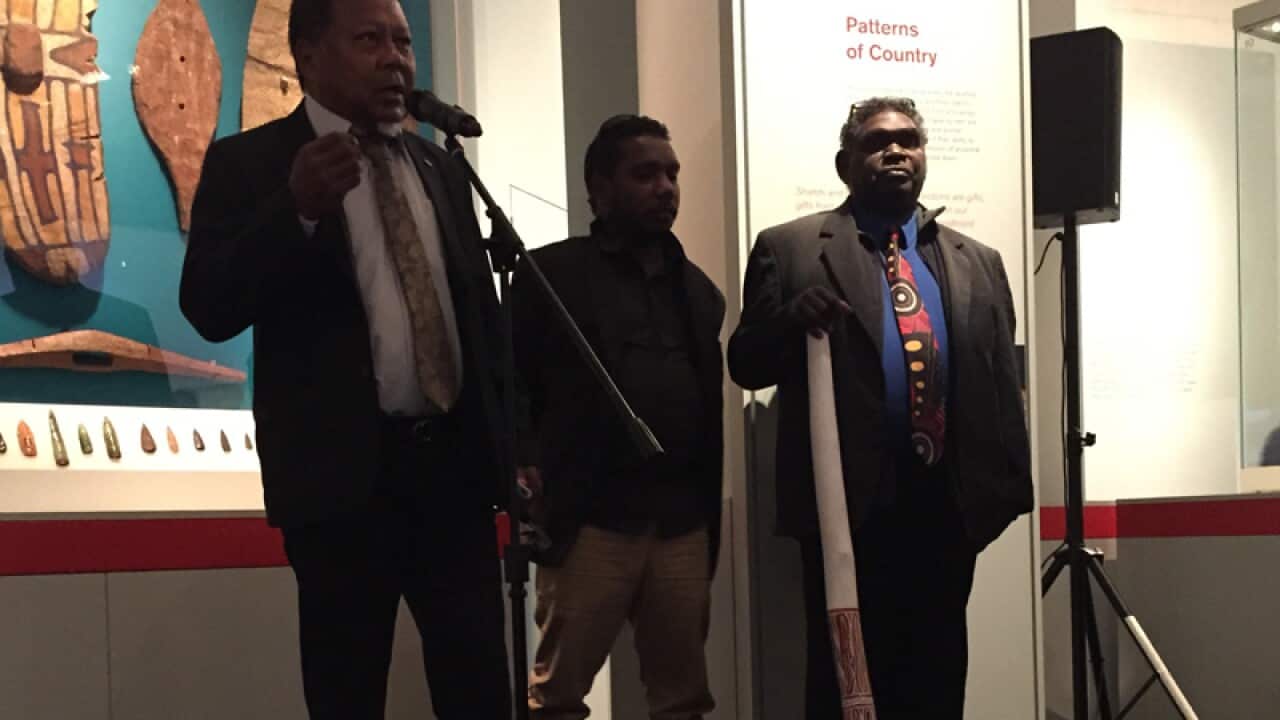 Peter Yu talks at the British Museum.