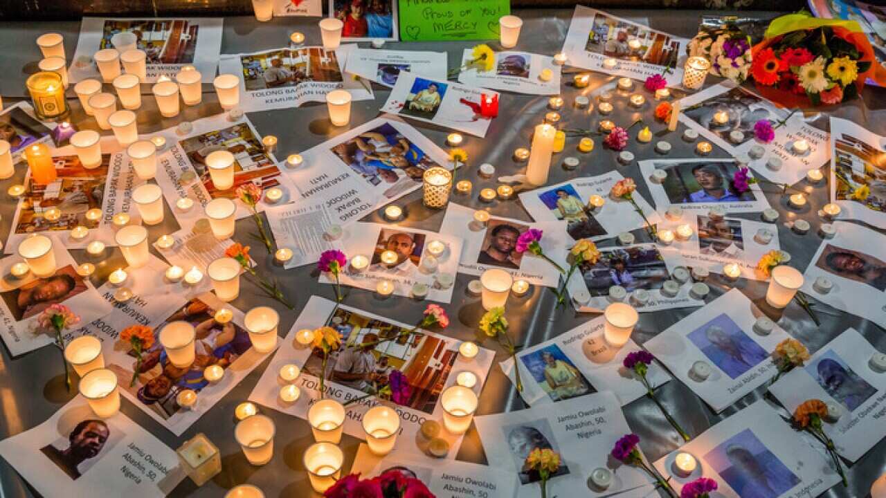 Sydney tributes for two Australian drug smugglers executed in Indonesia.