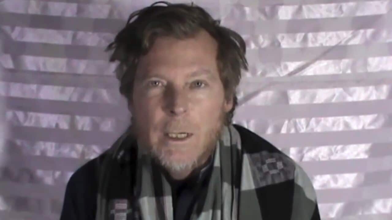 Timothy Weeks appeared pale and drawn in a video released in January, 2017. 