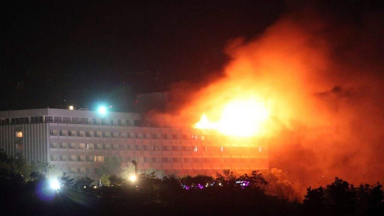 The Intercontinental Hotel in Kabul is reportedly under a suspected militant attack.