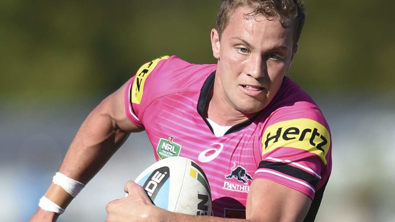 Matt Moylan of the Penrith Panthers.