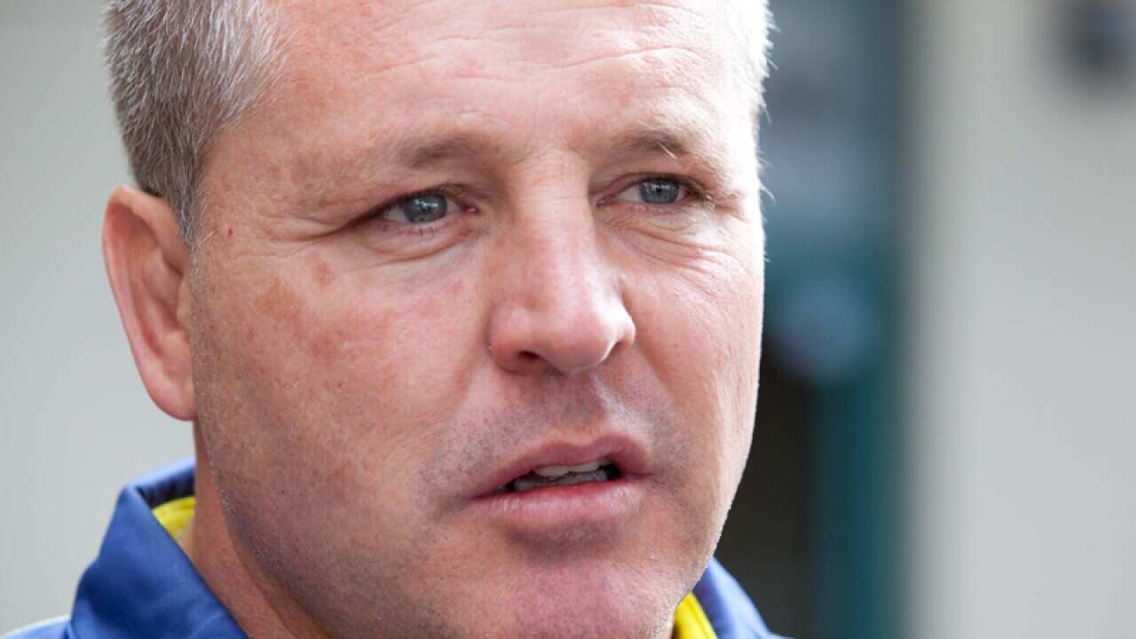 Wallabies set piece coach Andrew Blades