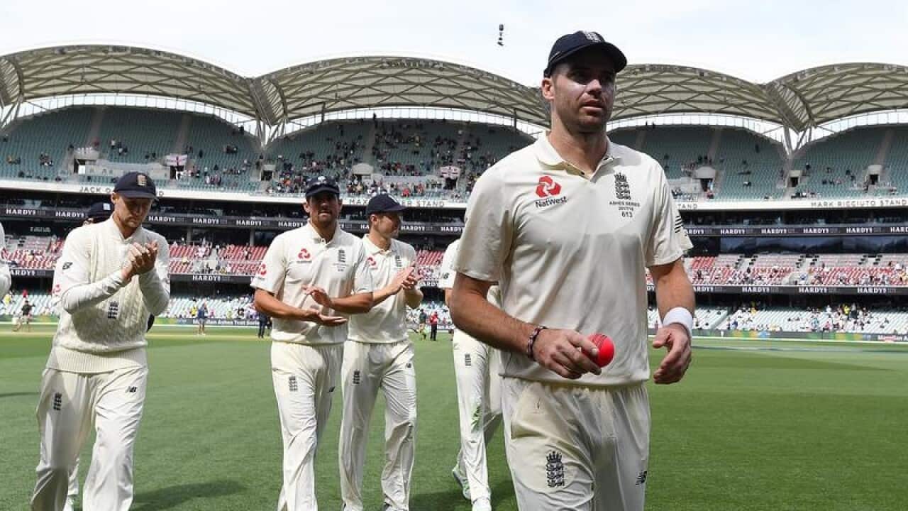 England bowler James Anderson