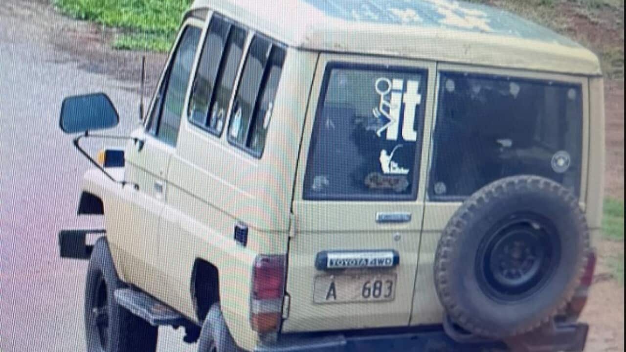 A Toyota landcruiser