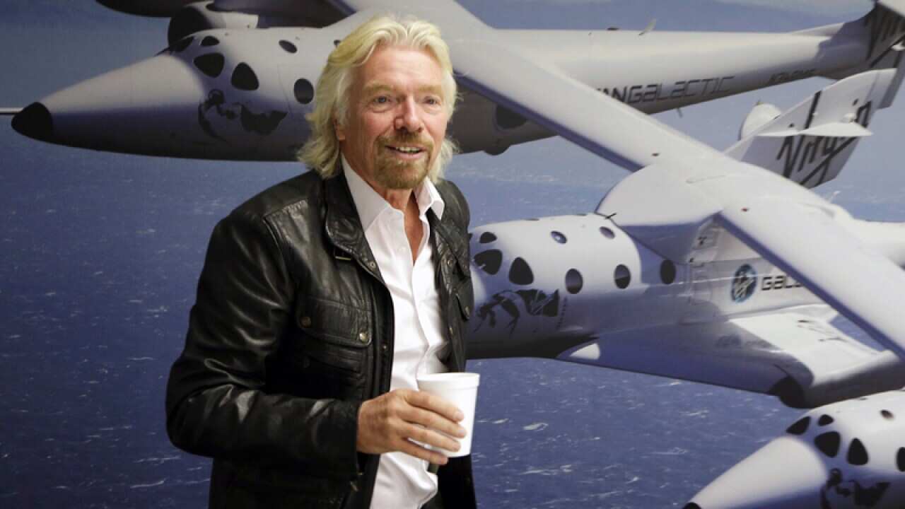 British entrepreneur Richard Branson