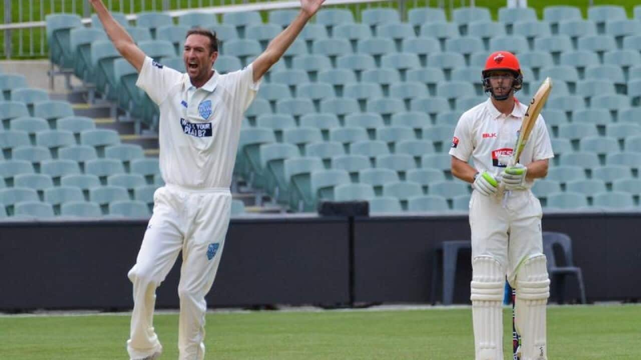 NSW fast bowler Trent Copeland