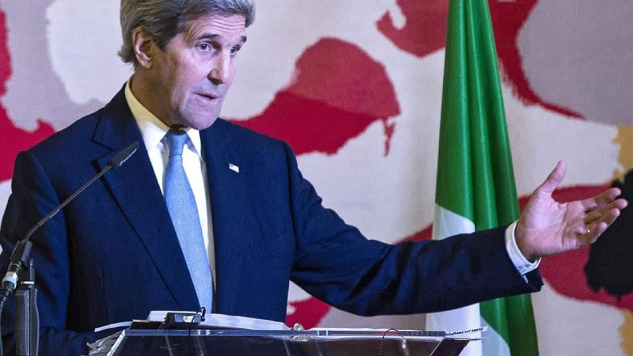 US State Secretary John Kerry.