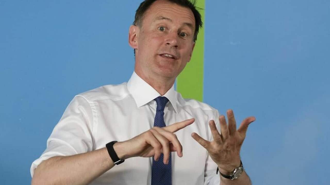 UK Foreign Minister Jeremy Hunt