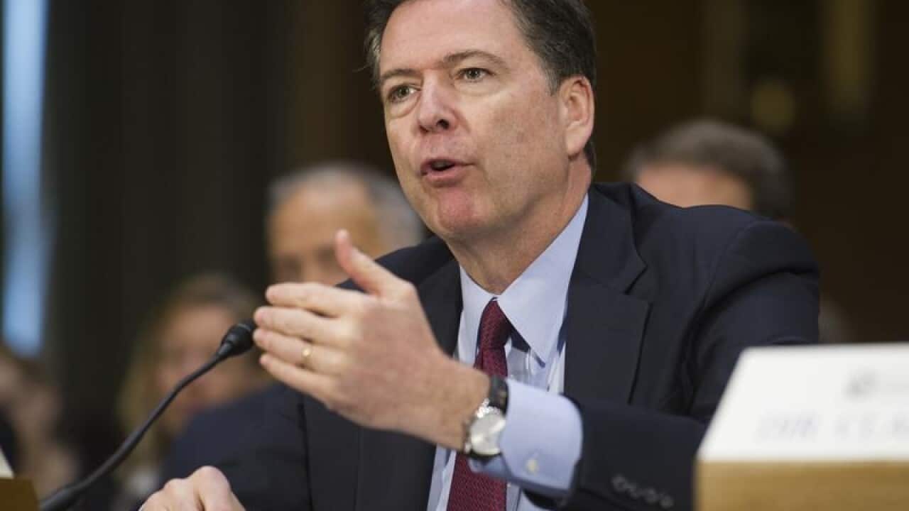 A file image of James Comey