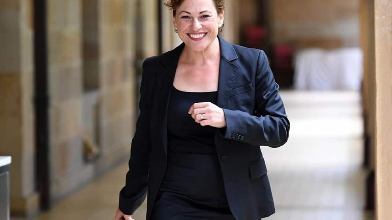 A file image of Queensland Treasurer Jackie Trad