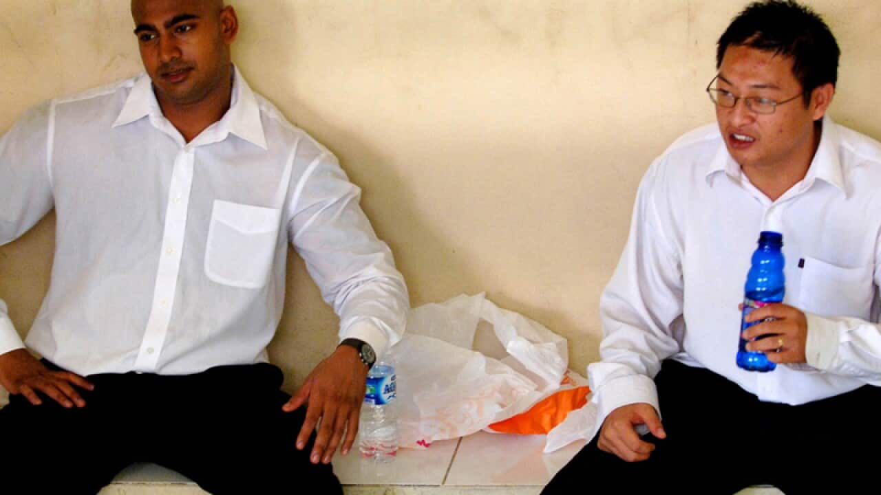 Myuran Sukumaran (left) and Andrew Chan.