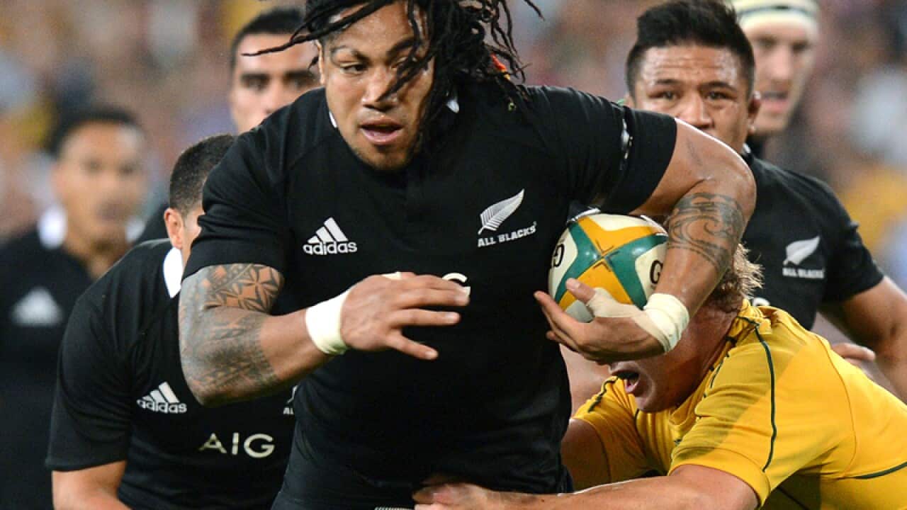 All Blacks inside centre Ma'a Nonu