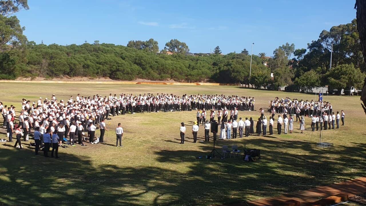 Thiếu Nhi Thánh Thể đang sinh hoạt.jpg