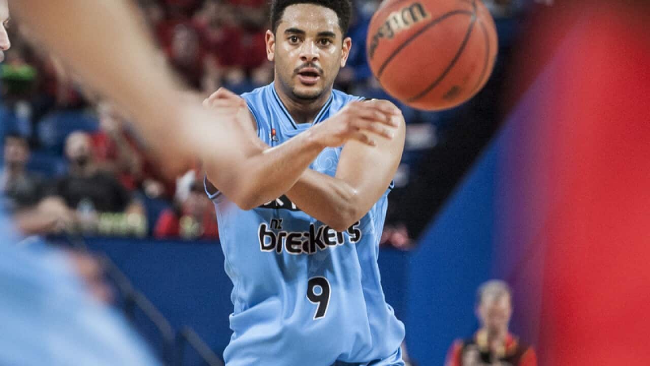 Corey Webster for the NZ Breakers